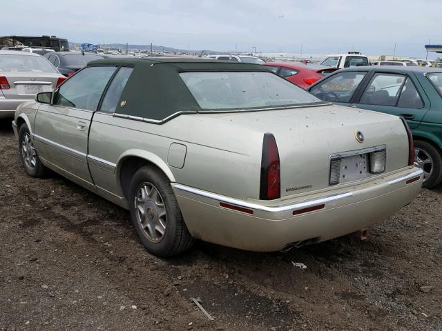 1G6EL12Y1VU613592 - 1997 CADILLAC ELDORADO GREEN photo 3