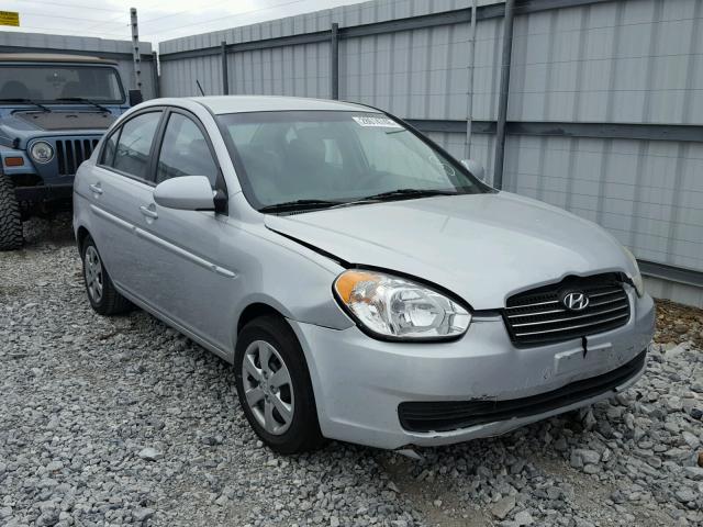 KMHCN46C89U296877 - 2009 HYUNDAI ACCENT GLS SILVER photo 1