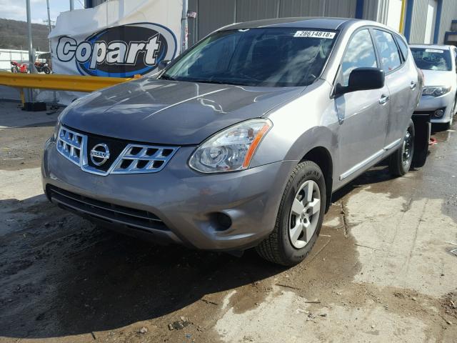 JN8AS5MT8DW529641 - 2013 NISSAN ROGUE S GRAY photo 2