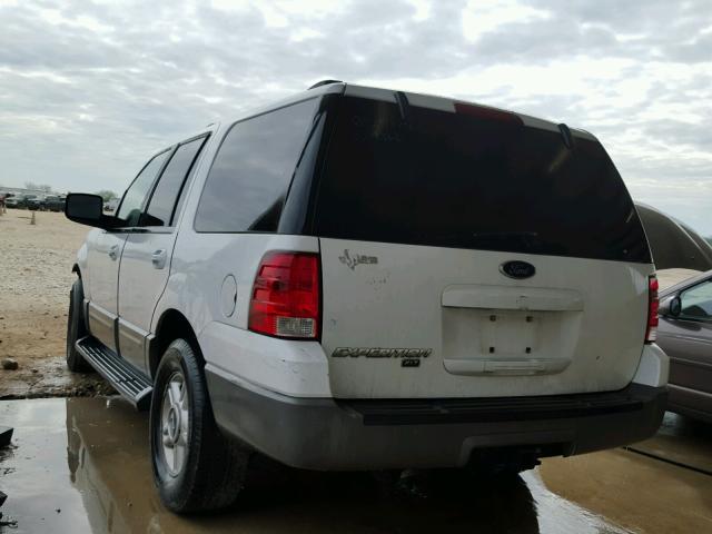 1FMRU15W93LA96093 - 2003 FORD EXPEDITION WHITE photo 3