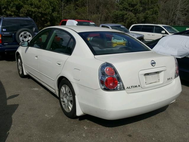 1N4AL11D65C204414 - 2005 NISSAN ALTIMA S WHITE photo 3