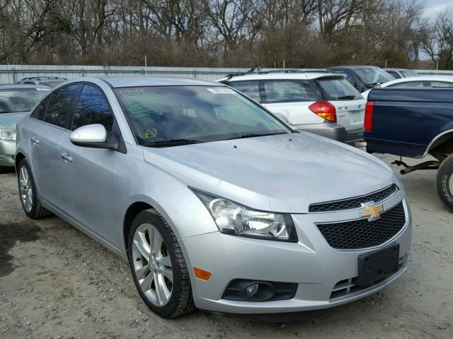 1G1PH5SC7C7259343 - 2012 CHEVROLET CRUZE LTZ SILVER photo 1