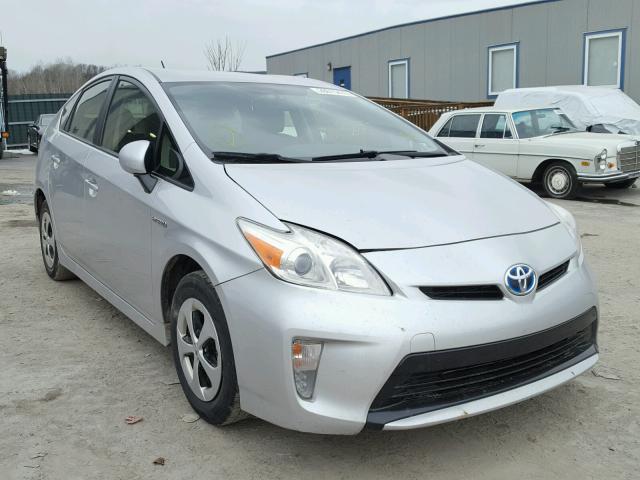 JTDKN3DU9C5477204 - 2012 TOYOTA PRIUS SILVER photo 1