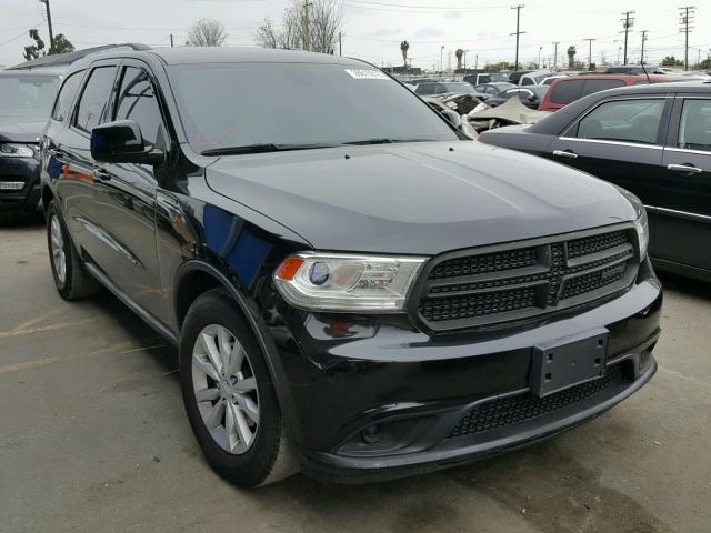 1C4RDHAG8FC770959 - 2015 DODGE DURANGO SX BLACK photo 1