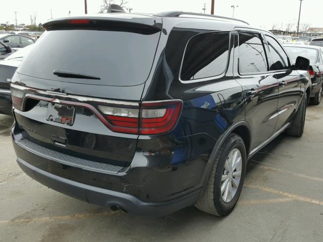 1C4RDHAG8FC770959 - 2015 DODGE DURANGO SX BLACK photo 4