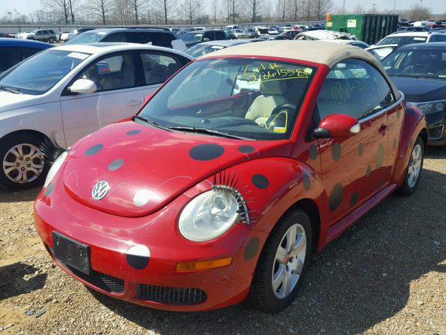 3VWRF31Y87M405135 - 2007 VOLKSWAGEN NEW BEETLE 红色 照片 2