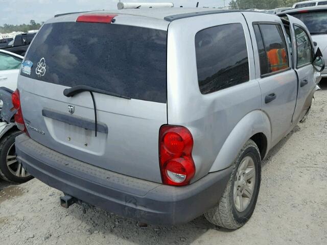 1D4HD38N64F209211 - 2004 DODGE DURANGO ST SILVER photo 4