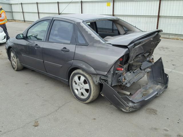1FAHP38302W149965 - 2002 FORD FOCUS ZTS GRAY photo 3