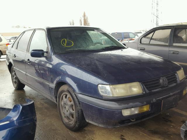 WVWEE83A1VB004872 - 1997 VOLKSWAGEN PASSAT GLX BLUE photo 1