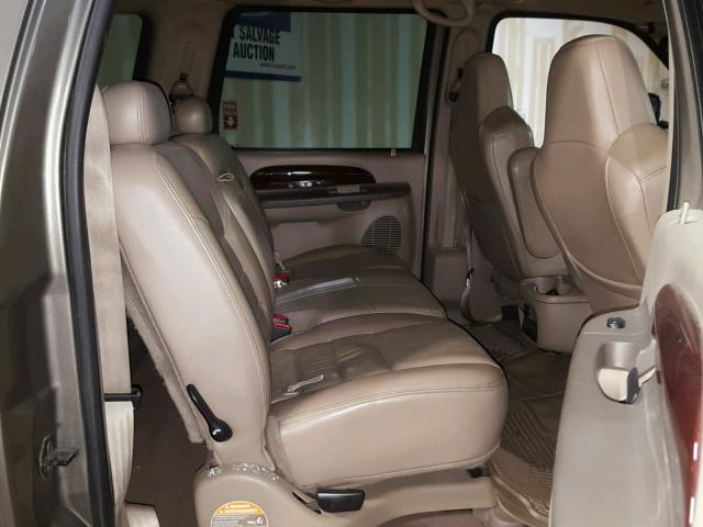 1FMSU43F93EA56770 - 2003 FORD EXCURSION TAN photo 6