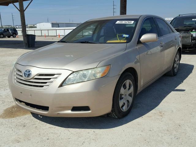 4T1BE46K98U234356 - 2008 TOYOTA CAMRY CE GOLD photo 2