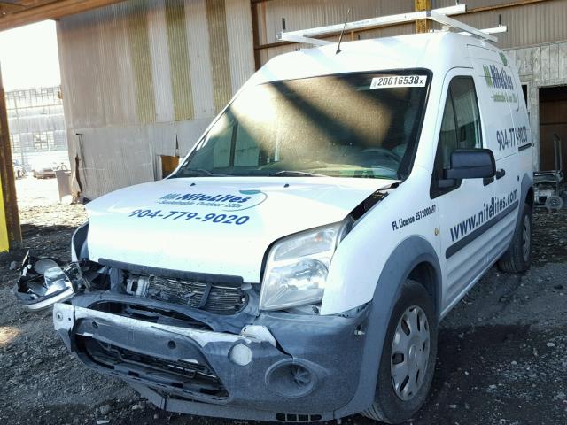 NM0LS7AN8DT139174 - 2013 FORD TRANSIT CO WHITE photo 2