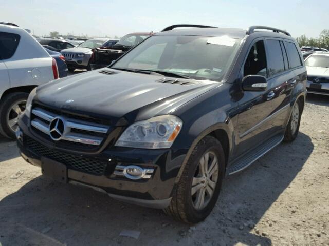 4JGBF71E17A216577 - 2007 MERCEDES-BENZ GL 450 BLACK photo 2