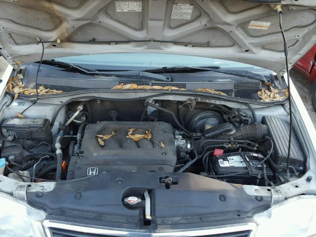 2HKRL18671H623472 - 2001 HONDA ODYSSEY EX SILVER photo 7