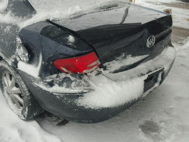 2G4WD582X81165552 - 2008 BUICK LACROSSE C BLUE photo 9