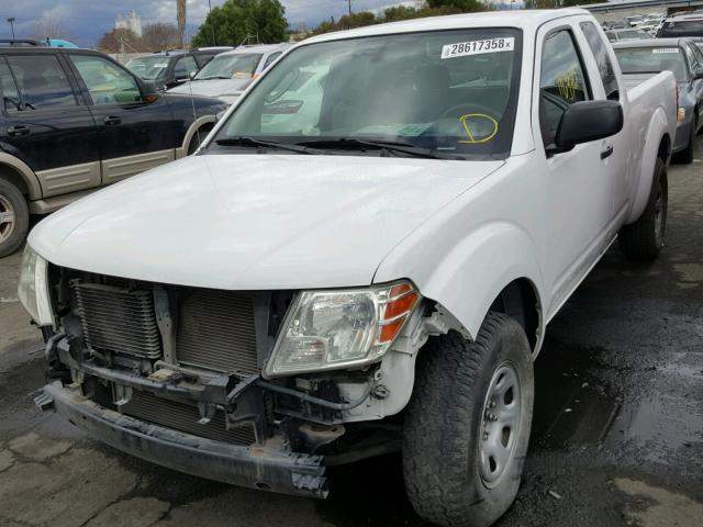 1N6BD0CT9BC447301 - 2011 NISSAN FRONTIER S WHITE photo 2