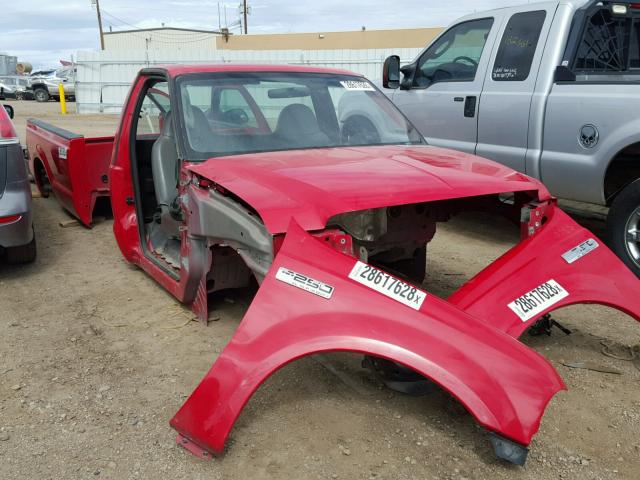 1FTSF20P55ED18268 - 2005 FORD F250 SUPER RED photo 1