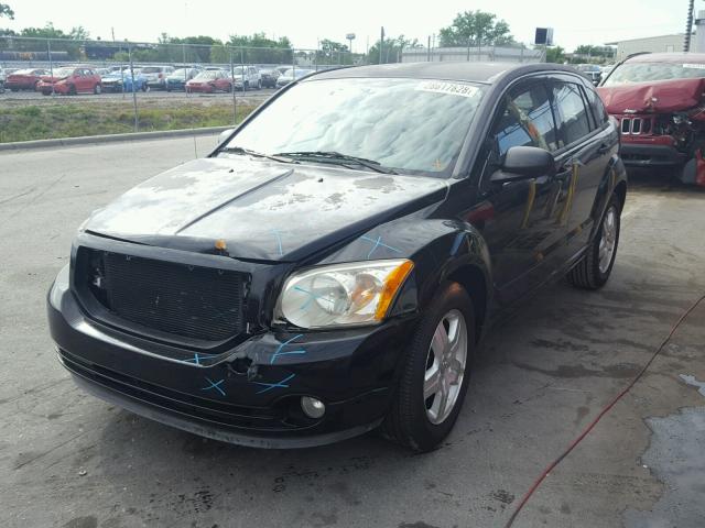 1B3HB48BX7D204870 - 2007 DODGE CALIBER SX BLACK photo 2