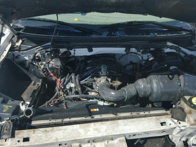 3FTZF17281MA54549 - 2001 FORD F150 WHITE photo 7