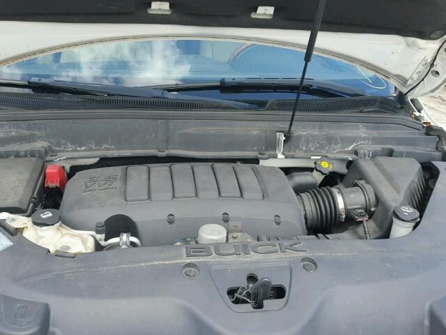 5GAKRBED5BJ377945 - 2011 BUICK ENCLAVE CX CREAM photo 7