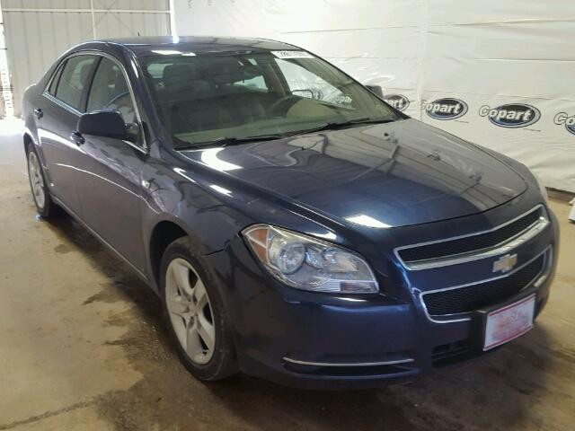 1G1ZH57B684289483 - 2008 CHEVROLET MALIBU 1LT 蓝色 照片 1