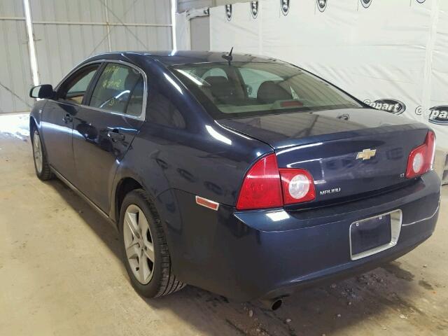 1G1ZH57B684289483 - 2008 CHEVROLET MALIBU 1LT 蓝色 照片 3