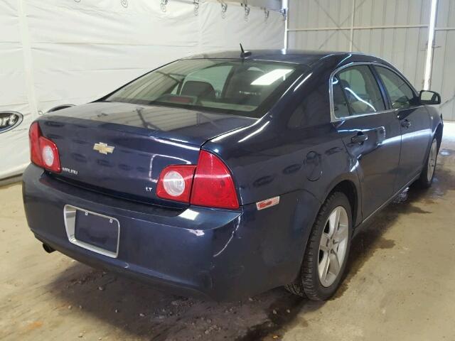 1G1ZH57B684289483 - 2008 CHEVROLET MALIBU 1LT 蓝色 照片 4