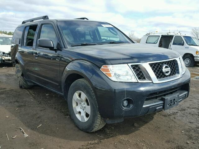 5N1AR1NB1AC621186 - 2010 NISSAN PATHFINDER BLACK photo 1