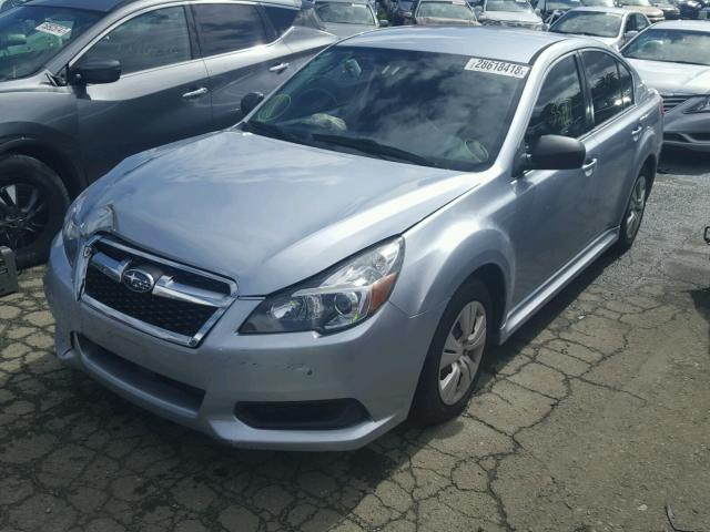 4S3BMAA60D1035515 - 2013 SUBARU LEGACY 2.5 SILVER photo 2