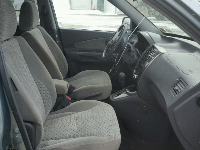 KM8JN72D55U136246 - 2005 HYUNDAI TUCSON GLS BLUE photo 5