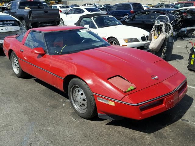 1G1AY0789E5110430 - 1984 CHEVROLET CORVETTE RED photo 1