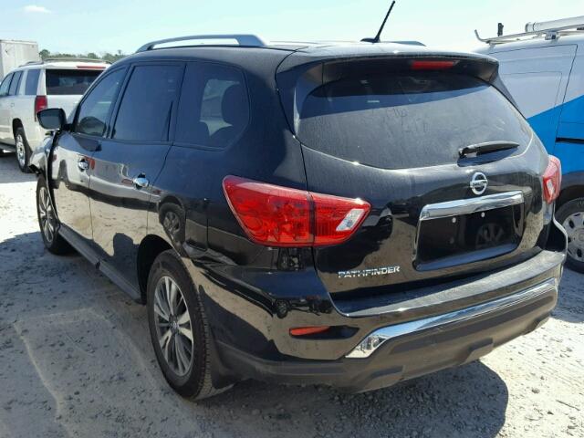 5N1DR2MN8HC699456 - 2017 NISSAN PATHFINDER BLACK photo 3