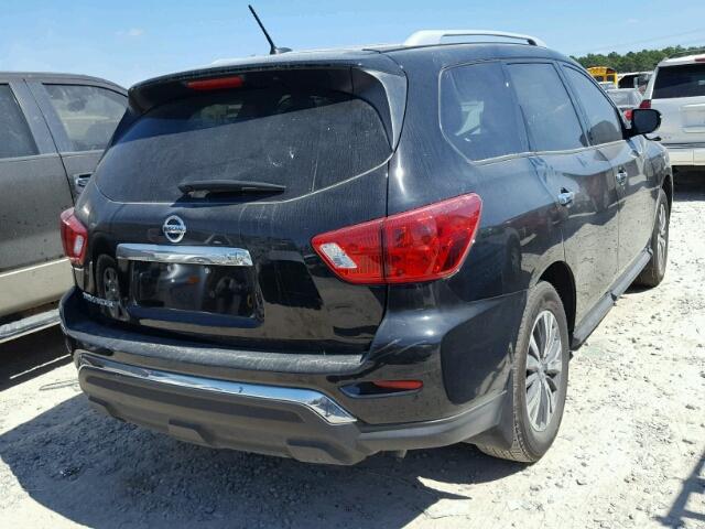 5N1DR2MN8HC699456 - 2017 NISSAN PATHFINDER BLACK photo 4