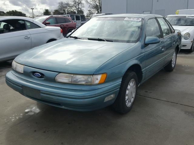 1FACP5349NG209908 - 1992 FORD TAURUS LX GREEN photo 2