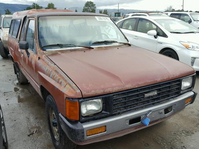 JT4RN56D7F0087484 - 1985 TOYOTA PICKUP XTR RED photo 1