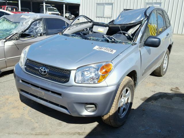 JTEGD20V050072183 - 2005 TOYOTA RAV4 SILVER photo 2