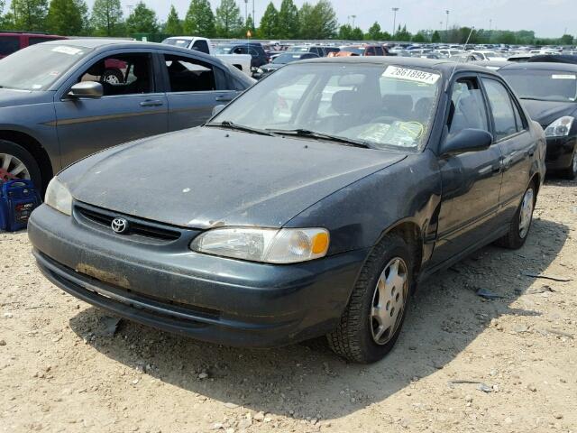 1NXBR12E4XZ142542 - 1999 TOYOTA COROLLA VE GRAY photo 2