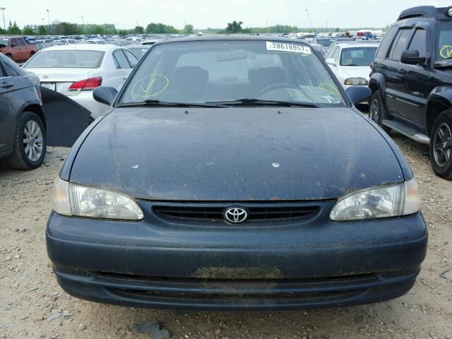 1NXBR12E4XZ142542 - 1999 TOYOTA COROLLA VE GRAY photo 9