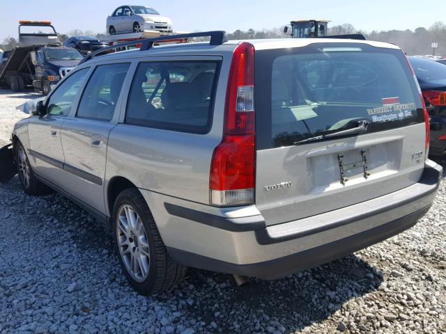 YV1SW53D311140438 - 2001 VOLVO V70 T5 TUR SILVER photo 3