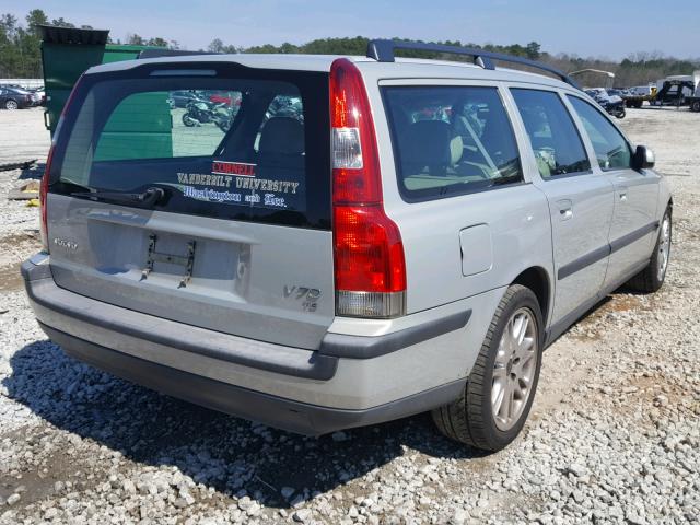 YV1SW53D311140438 - 2001 VOLVO V70 T5 TUR SILVER photo 4