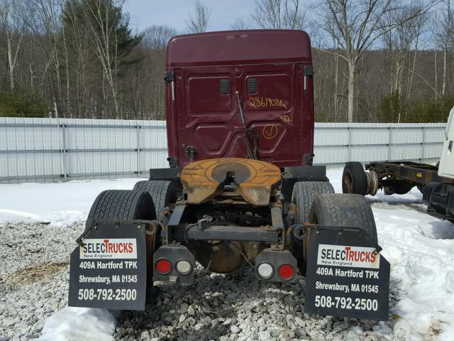 1FUJGLDR3ALAK8817 - 2010 FREIGHTLINER CASCADIA 1 RED photo 6