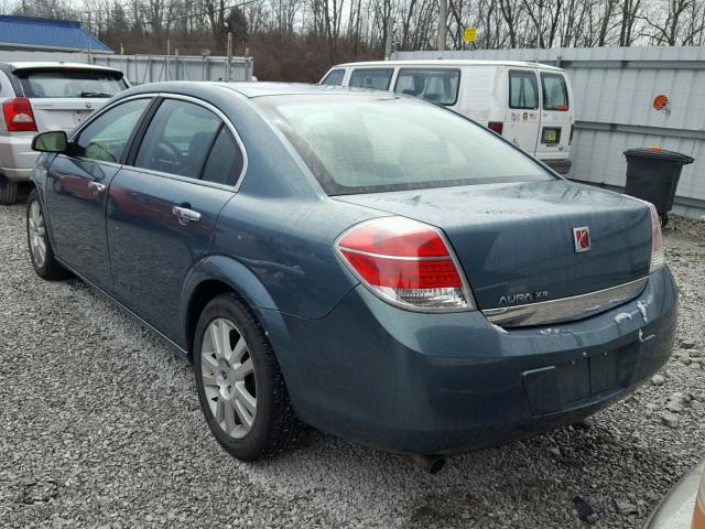 1G8ZV57BX9F117182 - 2009 SATURN AURA XR TEAL photo 3