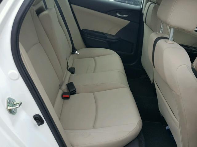 2HGFC2F76GH524987 - 2016 HONDA CIVIC EX თეთრი ფოტო 6