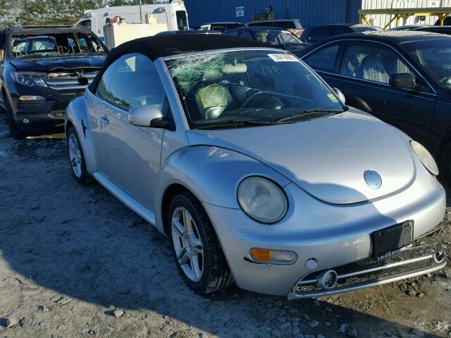 3VWCD31Y54M342017 - 2004 VOLKSWAGEN NEW BEETLE 蓝色 照片 1