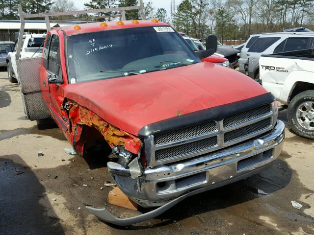 1B7MC3361XJ642113 - 1999 DODGE RAM 3500 RED photo 1