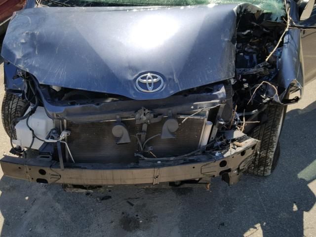 5TDZK3DCXFS565448 - 2015 TOYOTA SIENNA BAS BLUE photo 7