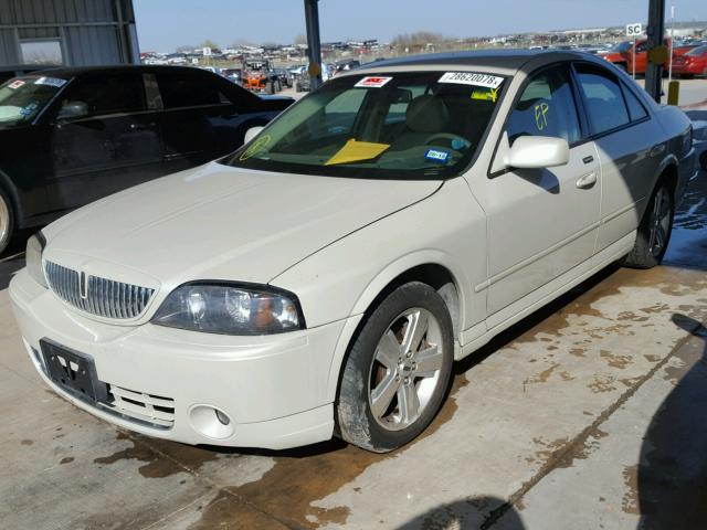 1LNHM87AX6Y614600 - 2006 LINCOLN LS WHITE photo 2