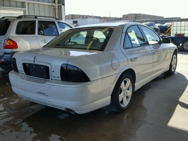 1LNHM87AX6Y614600 - 2006 LINCOLN LS WHITE photo 4