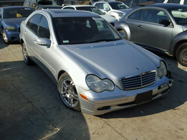 WDBRF61J01F052211 - 2001 MERCEDES-BENZ C 240 SILVER photo 1