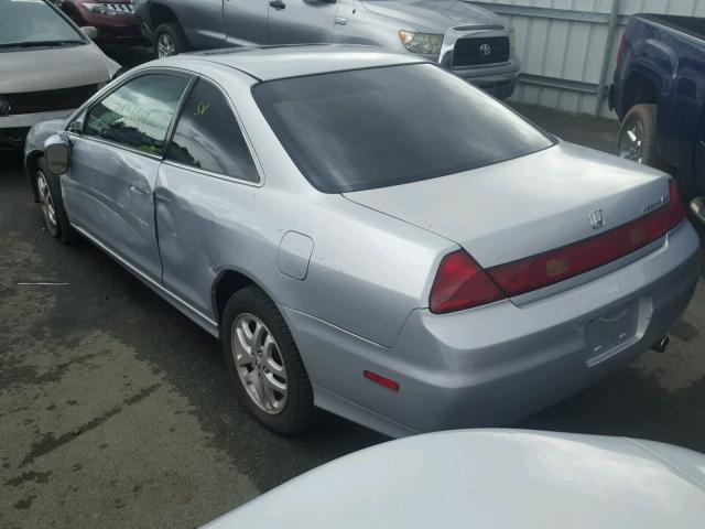 1HGCG22582A030133 - 2002 HONDA ACCORD EX SILVER photo 3